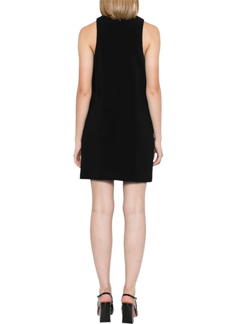 Black crepe dress ELISABETTA FRANCHI | AB67446E2.110